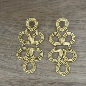 LISI LERCH Gold Ginger Earrings